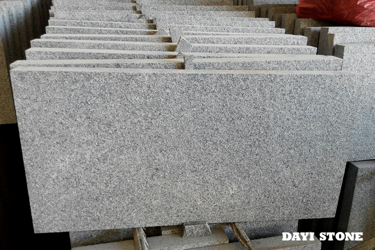 Paving Dark Grey Granite G654 Top flamed others sawn 30x60x3cm